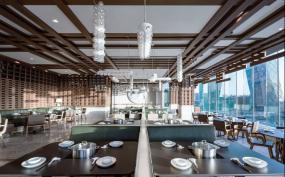 火锅店装潢设计效果图片