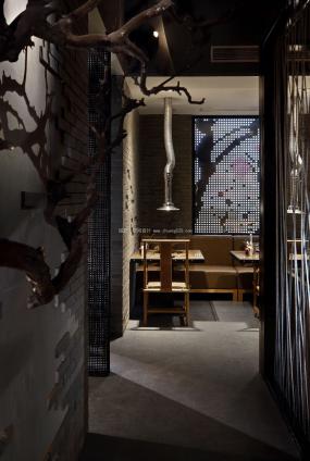 最新火锅店装修设计效果图