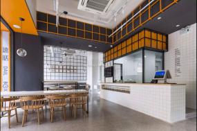 快餐店装修高清效果图