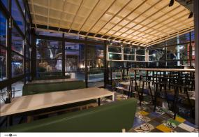 快餐店装潢设计效果图片