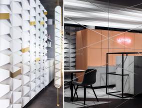 美甲店装饰效果图片