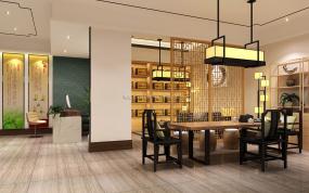 高档养生馆装修效果图