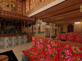 饭店装修高清效果图