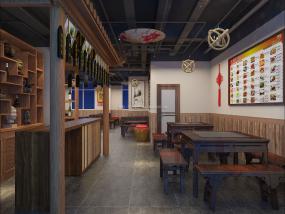 高档饭店装修效果图