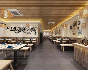 饭店装饰效果图片