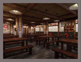 最新饭店装饰效果图