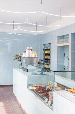 最新咖啡厅设计装饰效果图片