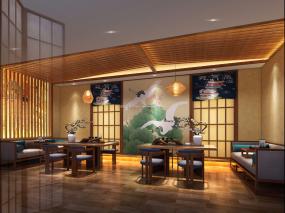 料理店装修设计效果图