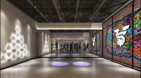 培训学校装修设计效果图