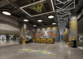 培训学校装修设计效果图片