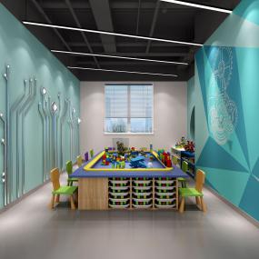 培训学校装潢效果图片