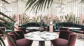 西餐厅装修图片