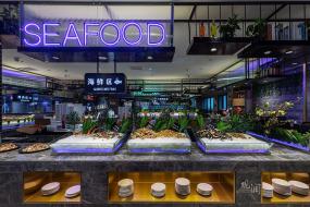 自助餐厅装潢效果图片