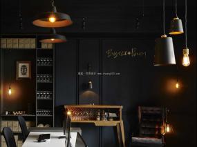 企业总部办公室装修效果图