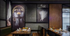 自助餐厅装潢效果图