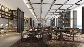 自助餐厅装饰设计效果图