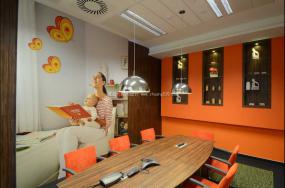 传统办公室设计装修效果图