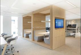 高端日式风格办公室装修图片