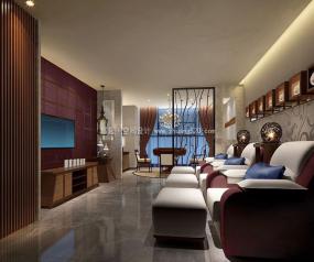 足浴店装饰设计效果图片