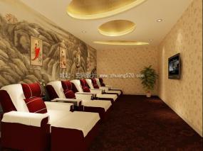 简约足浴店装饰图片