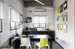 现代40平米简约风格办公室装修效果图