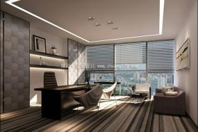 简约风格40平米办公室装饰设计效果图
