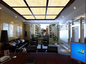 服装店老板办公室设计装饰效果图