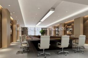 欧式简约风格办公室设计装饰效果图