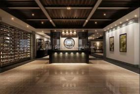 中式传统风格办公室装饰设计效果图片