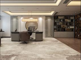 最新中式传统风格办公室设计装修图