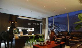 简约风格40平米办公室装饰设计效果图片