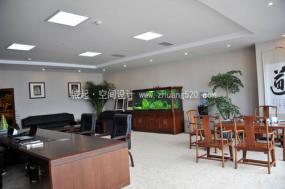 简约风格40平米办公室装修实物图片