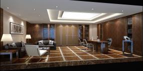 最新简约40平米风格办公室设计装饰效果图