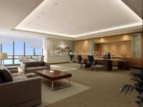 老板办公室设计装饰效果图