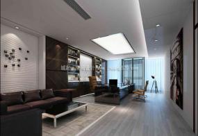 高端老板办公室设计装饰效果图片