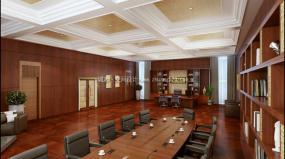 高端董事长办公室装饰设计效果图片