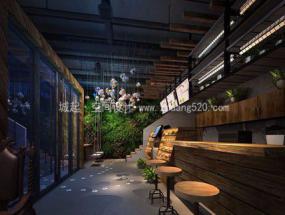 简约风格咖啡厅装修图片