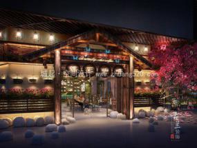 简约文雅风格咖啡厅装修效果图