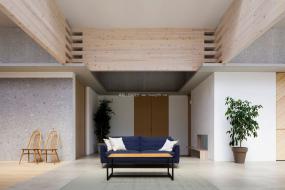 大气简约文雅风格办公室装修效果图