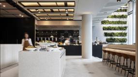 大气简单风格办公室装潢效果图