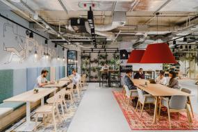 简约风格办公室装修高清效果图