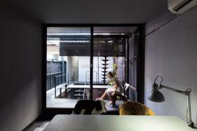 柔和风格办公室装潢效果图片