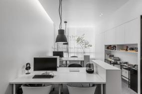 柔和风格办公室设计装饰效果图