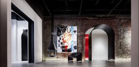 柔和风格办公室装修图片