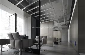 简约风格美发店装潢效果图