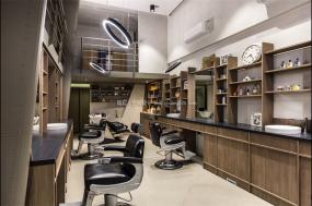 简约风格美发店设计装修效果图