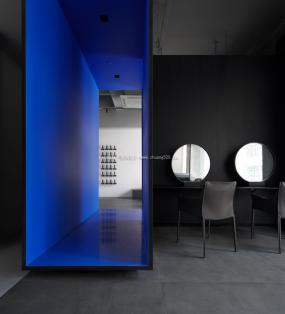 简约文雅风格美发店装修效果图