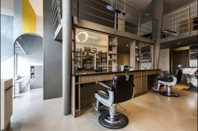 简约风格美发店设计装潢图片