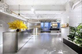 简约风格美发店装饰设计效果图片