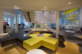 中式传统办公室设计效果图